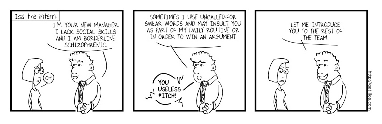 3-Panel Comic: Isa the intern (3)