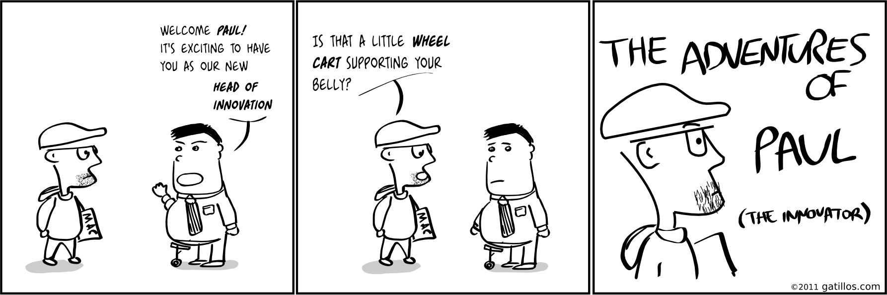 Paul the innovator