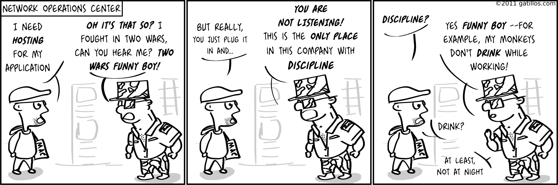 Paul the innovator (14): The network operations center