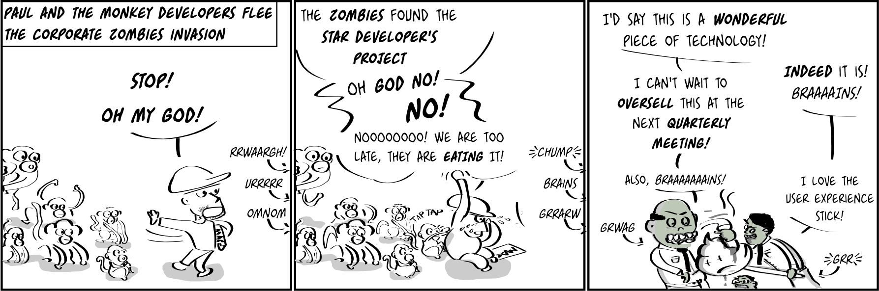 Paul the innovator (18): The escape continues