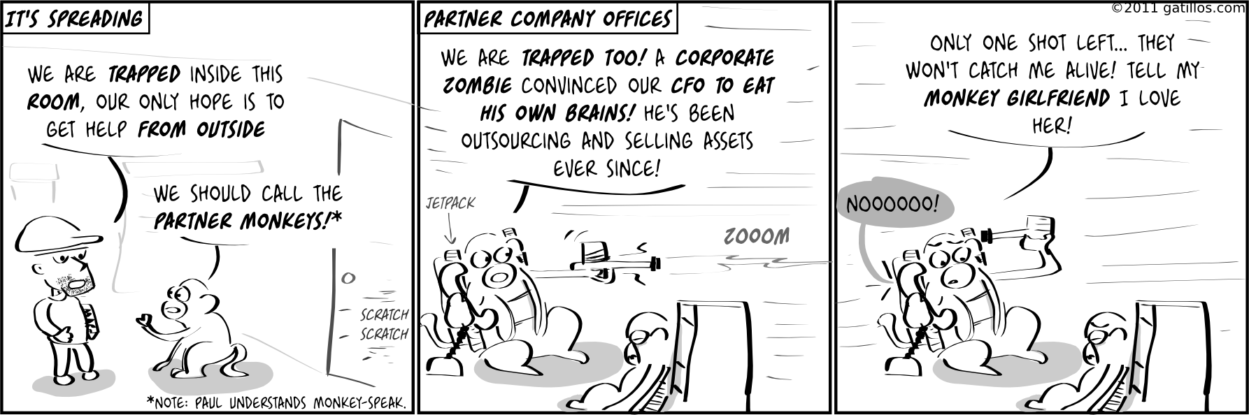 Paul the innovator (19): Flying monkeys with laser beams