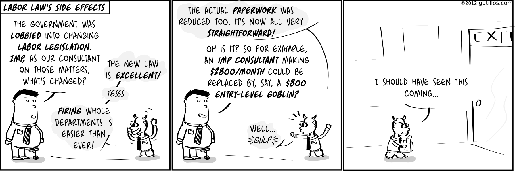 Paul the innovator (26): Labor Law's side effect