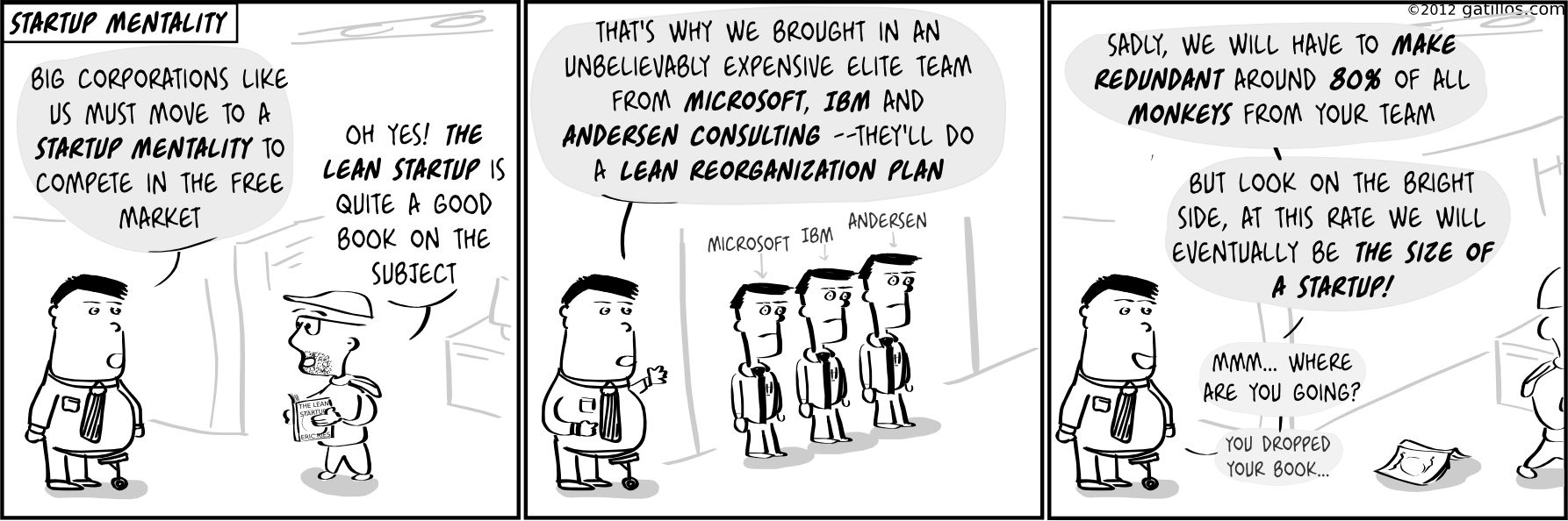 Paul the innovator (30): Startup mentality