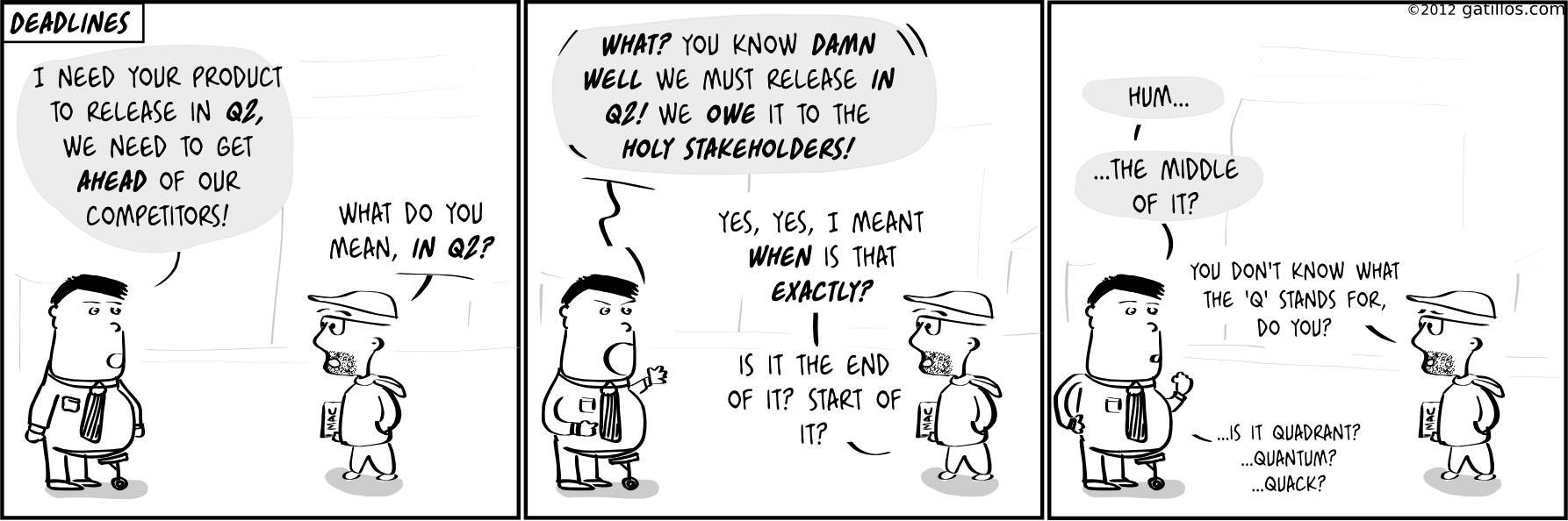 Paul the innovator (32): Deadlines