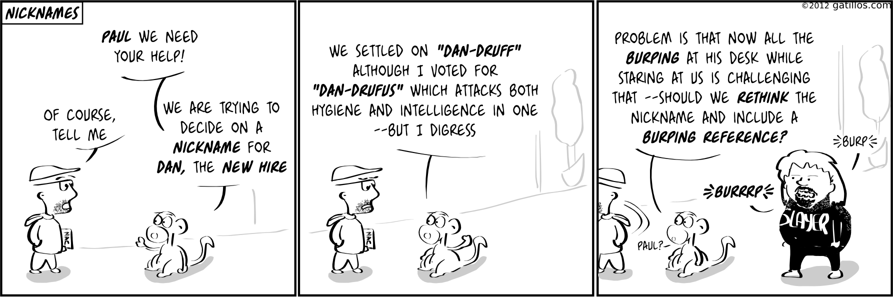 Paul the innovator (33): Nicknames