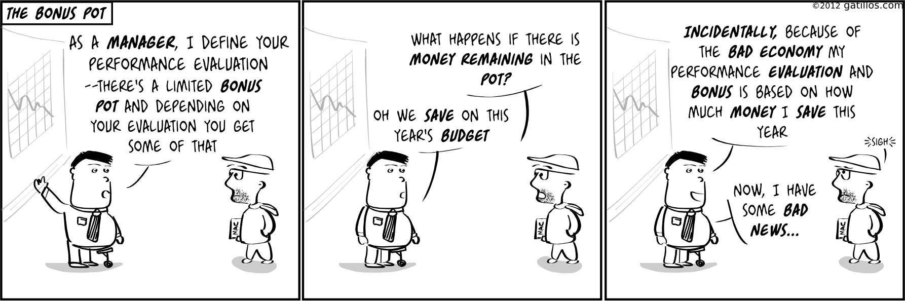 Paul the innovator (37): The bonus pot