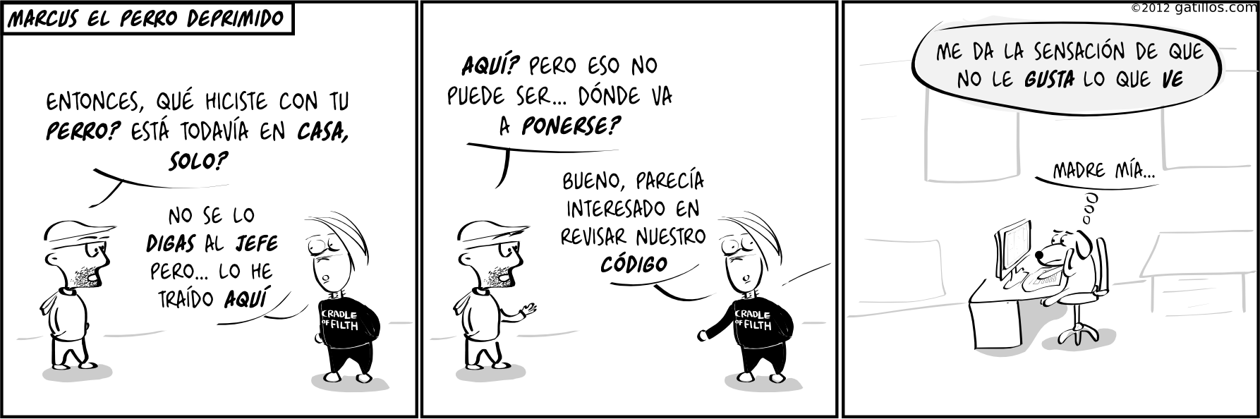 Paul the innovator (45): Marcus el perro deprimido