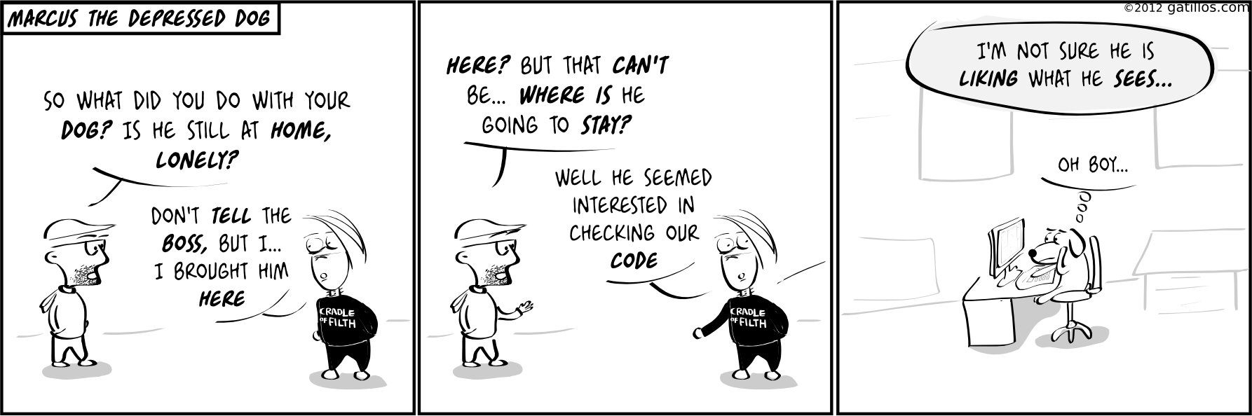 Paul the innovator (45): Marcus the depressed dog