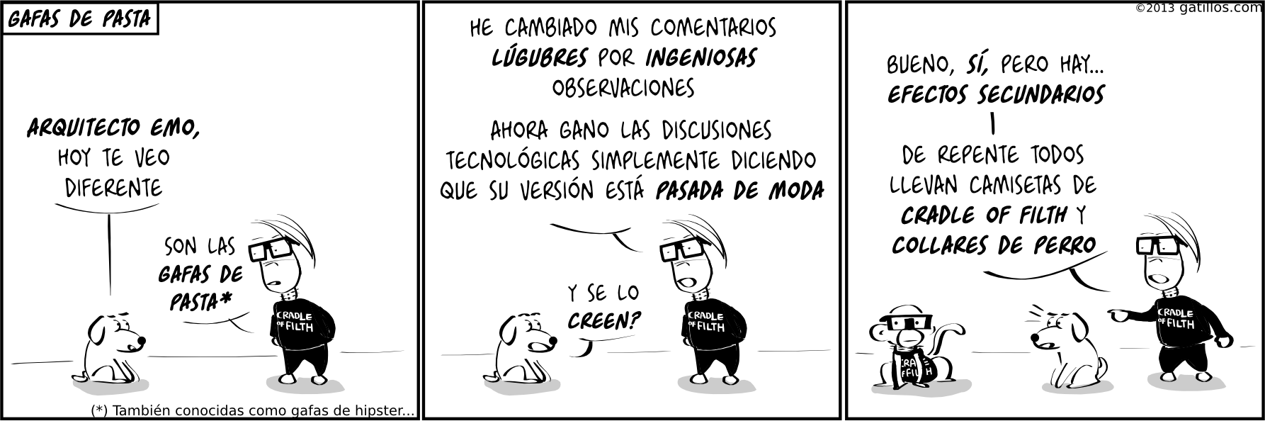 Paul the innovator (57): Gafas de pasta