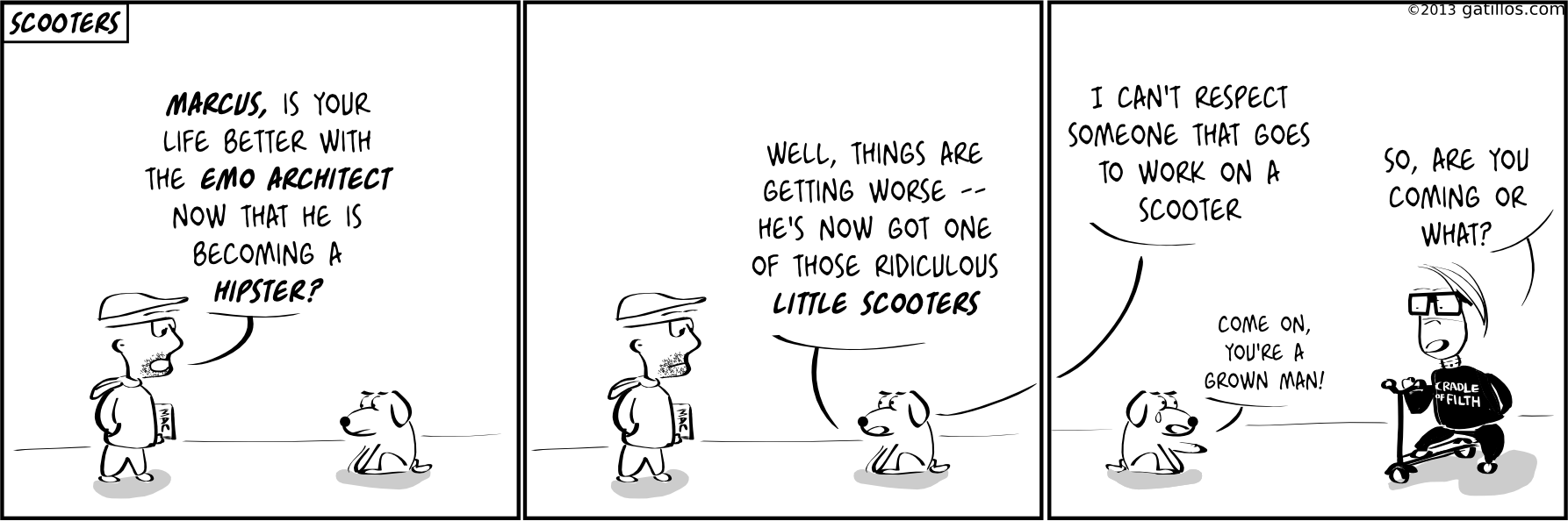 Paul the innovator (58): Scooters