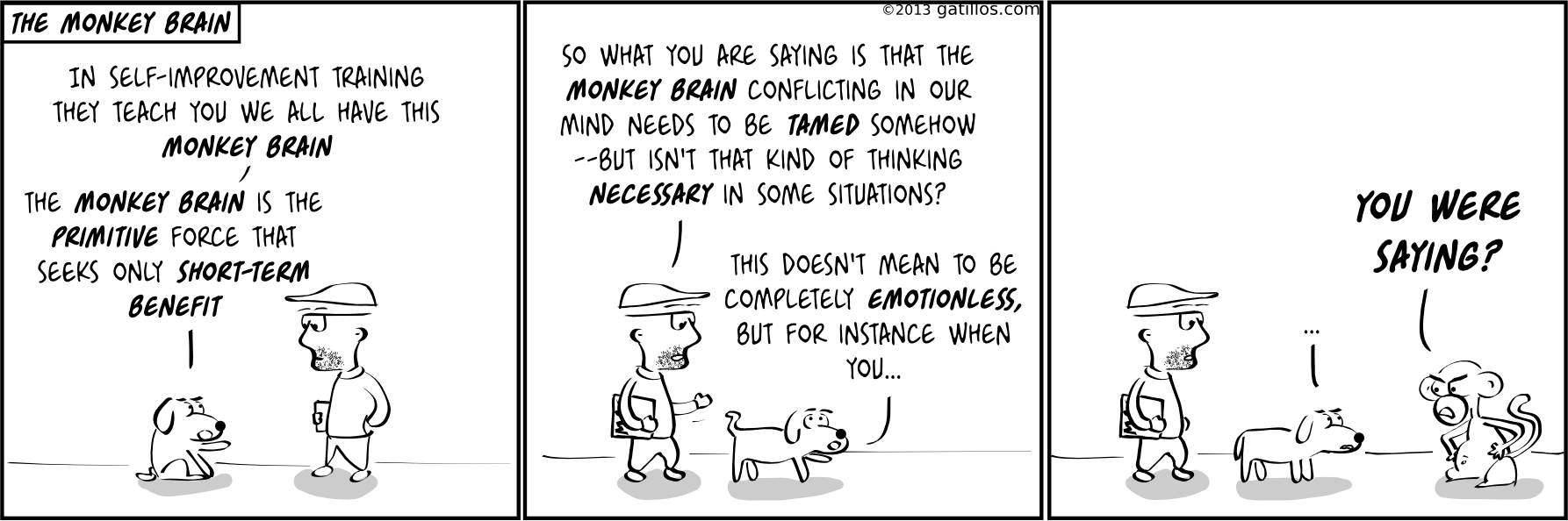 Paul the innovator (69): The monkey brain