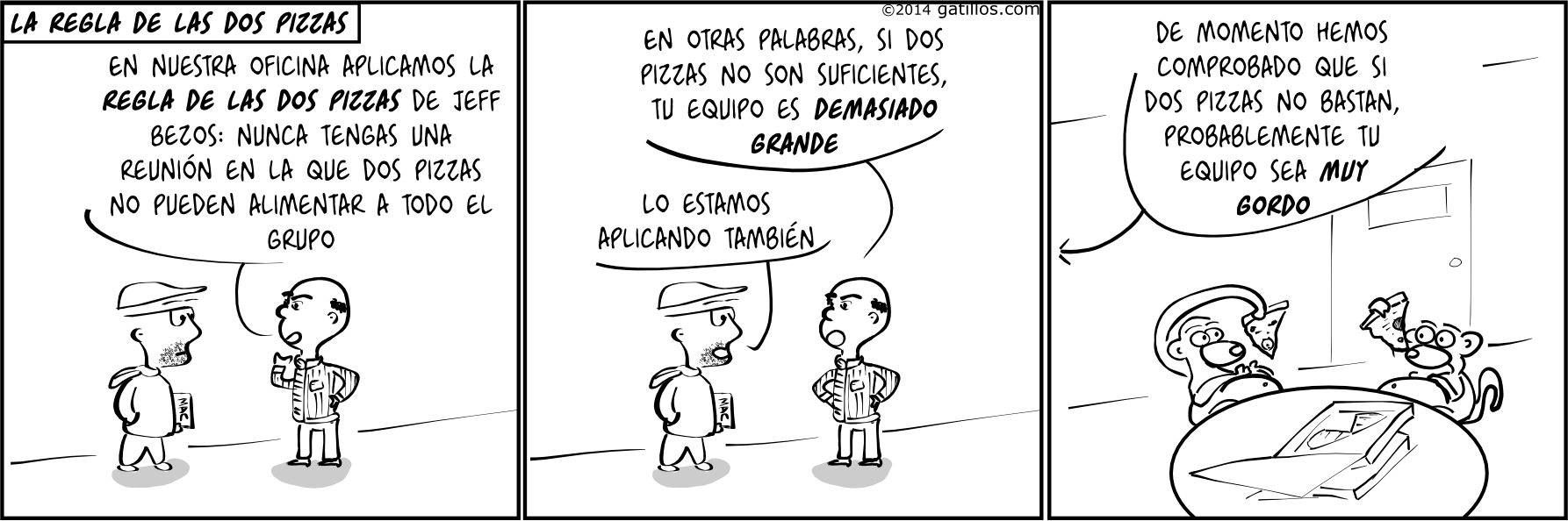 Paul the innovator (73): La regla de las dos pizzas