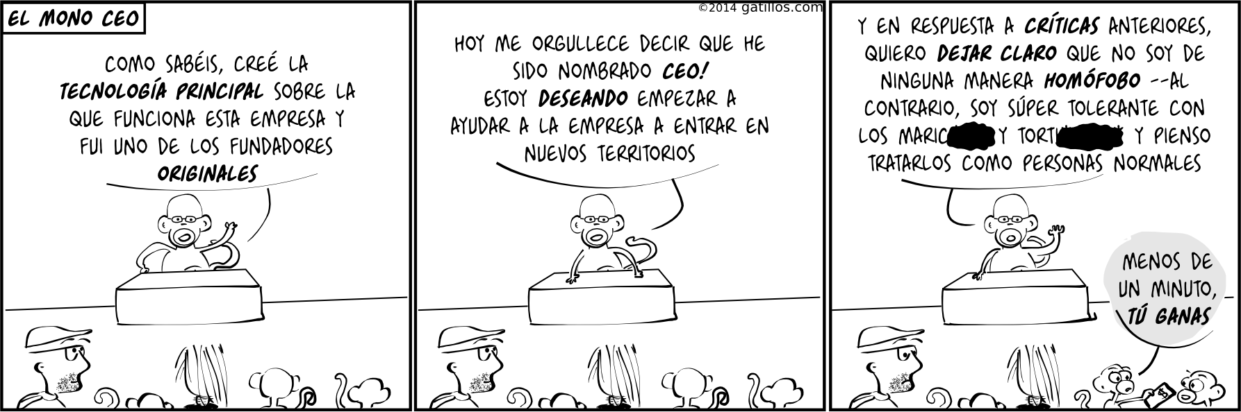 Paul the innovator (74): El mono CEO