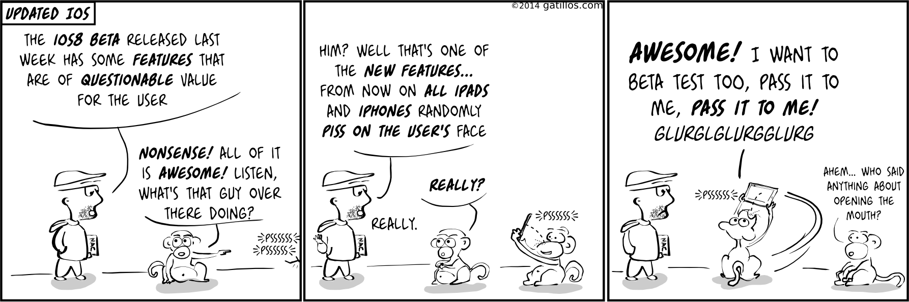 Paul the innovator (75): Updated iOS